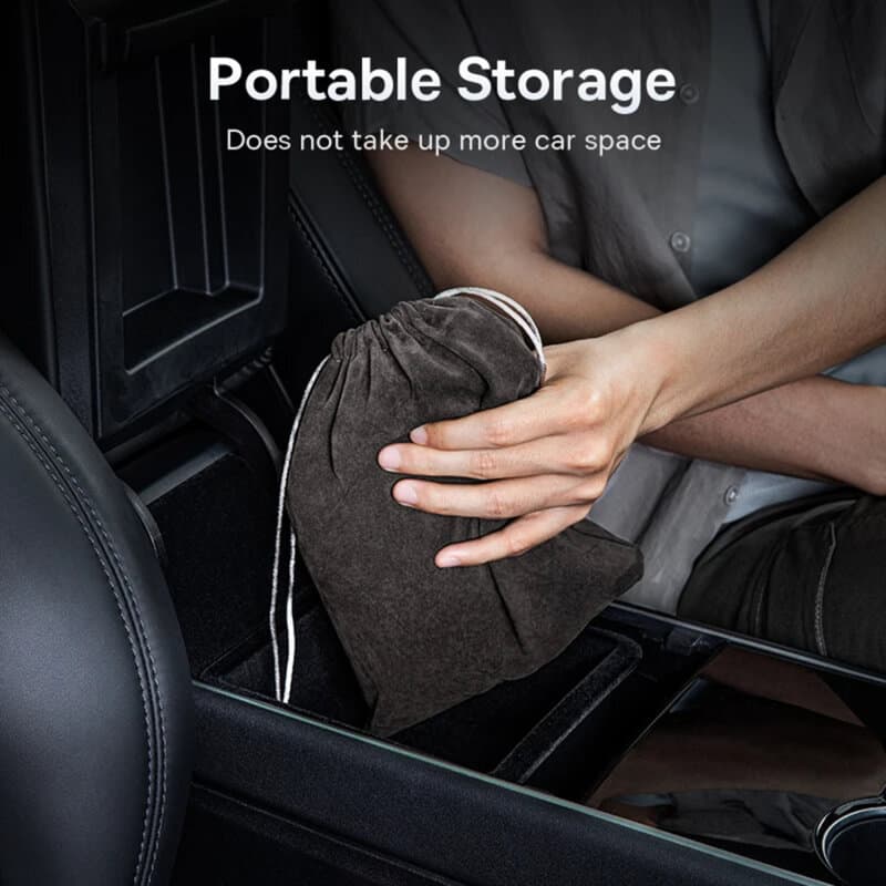 ORGANIZATOR auto tip saculet Baseus, stofa, 180 x 240mm, gri "CRGJ000013" - 6932172620790 — miniatură