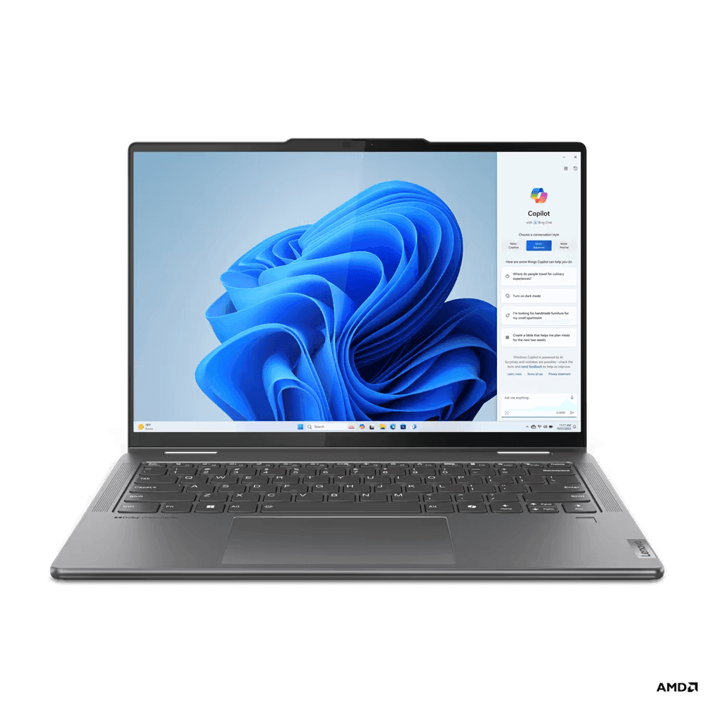 YG7 2-in-1 14T R5 8640HS 16 1TB UMA W11H "83DK002LRM" ( — miniatură