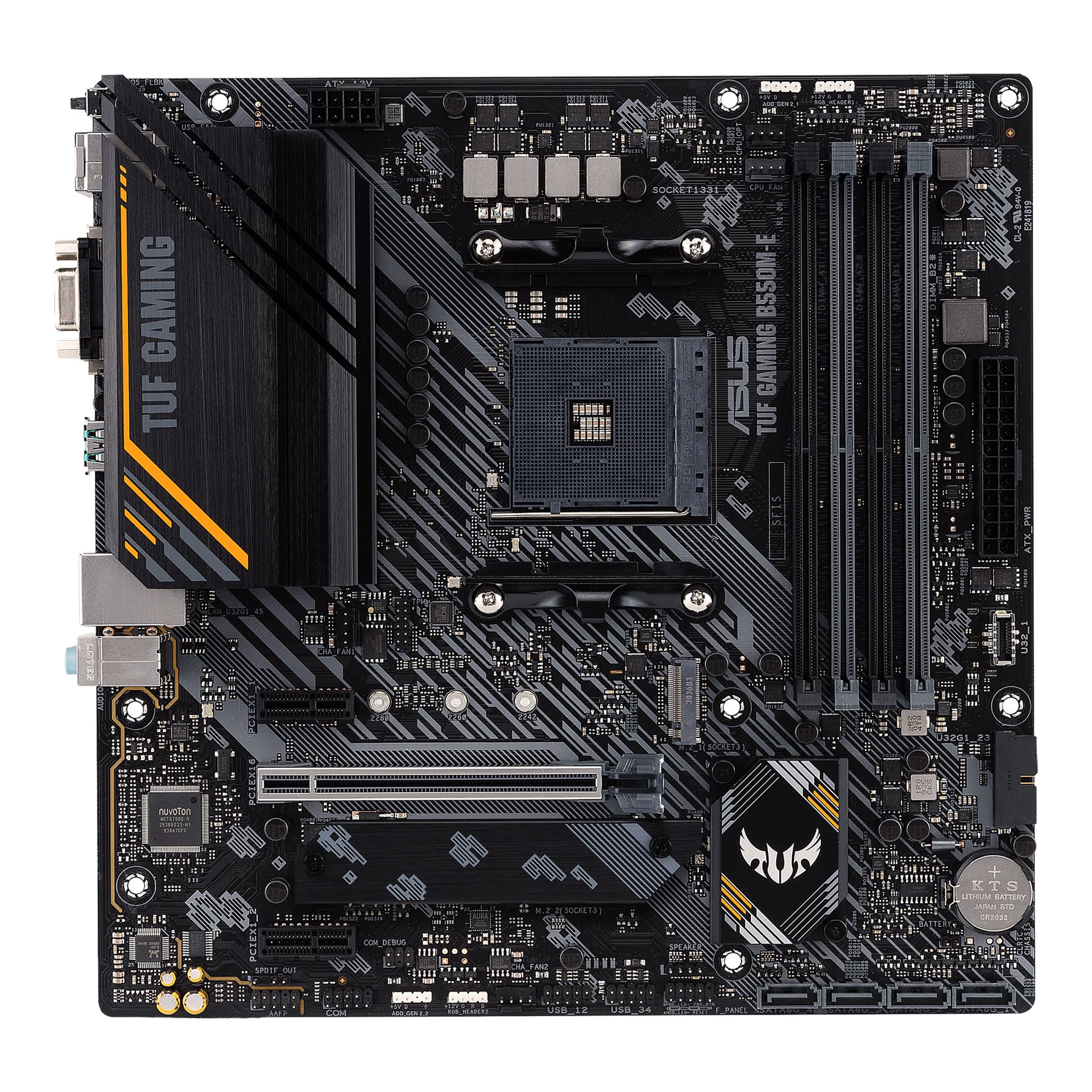 Placa de baza TUF GAMING B550M-E, Socket AM4 "90MB17U0-M0EAY0"