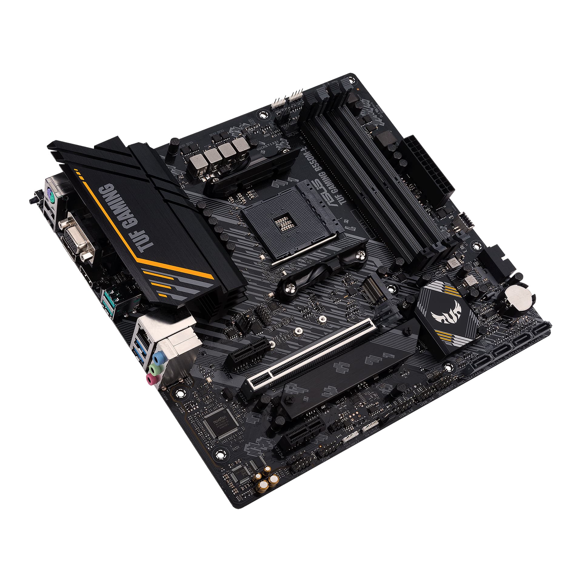 Placa de baza TUF GAMING B550M-E, Socket AM4 "90MB17U0-M0EAY0" — miniatură
