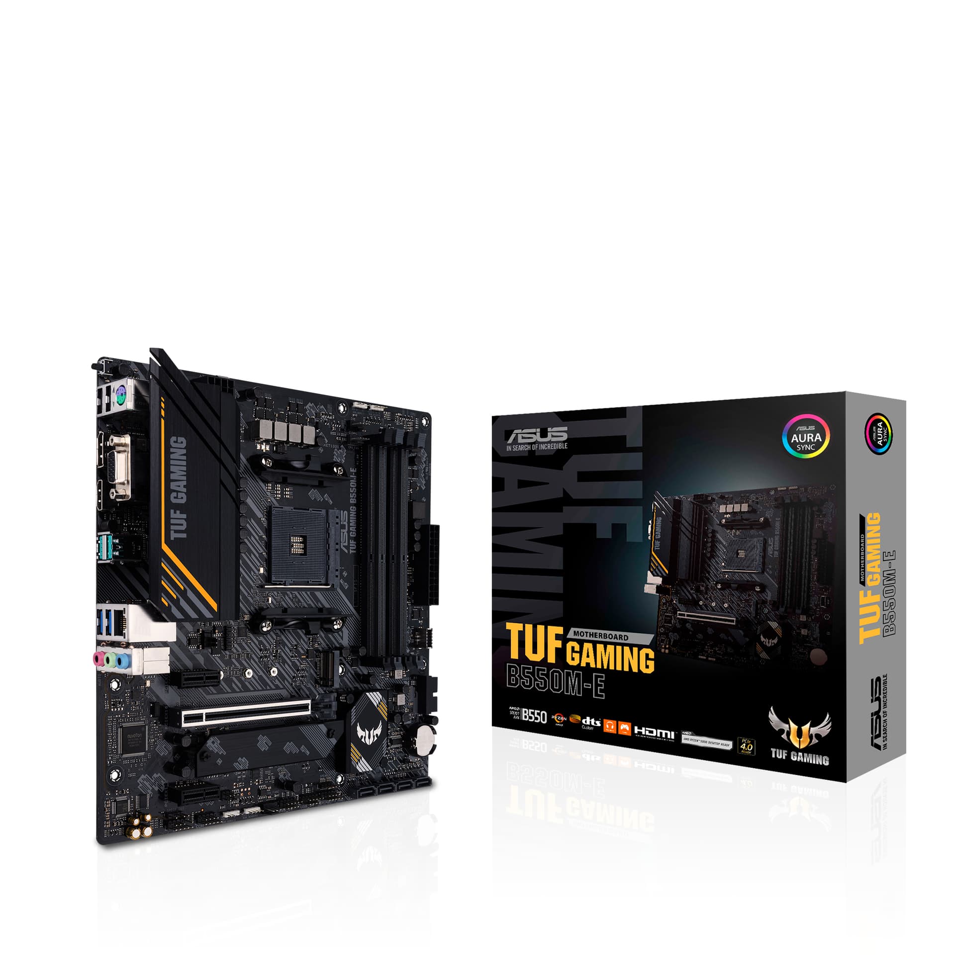 Placa de baza TUF GAMING B550M-E, Socket AM4 "90MB17U0-M0EAY0" — miniatură