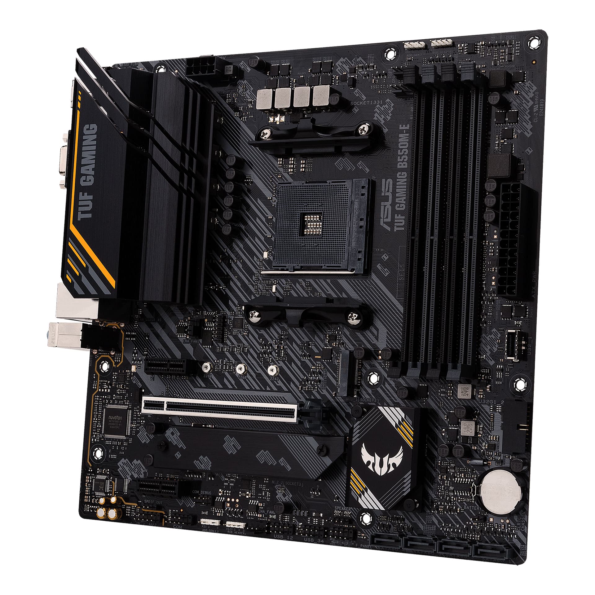 Placa de baza TUF GAMING B550M-E, Socket AM4 "90MB17U0-M0EAY0" — miniatură