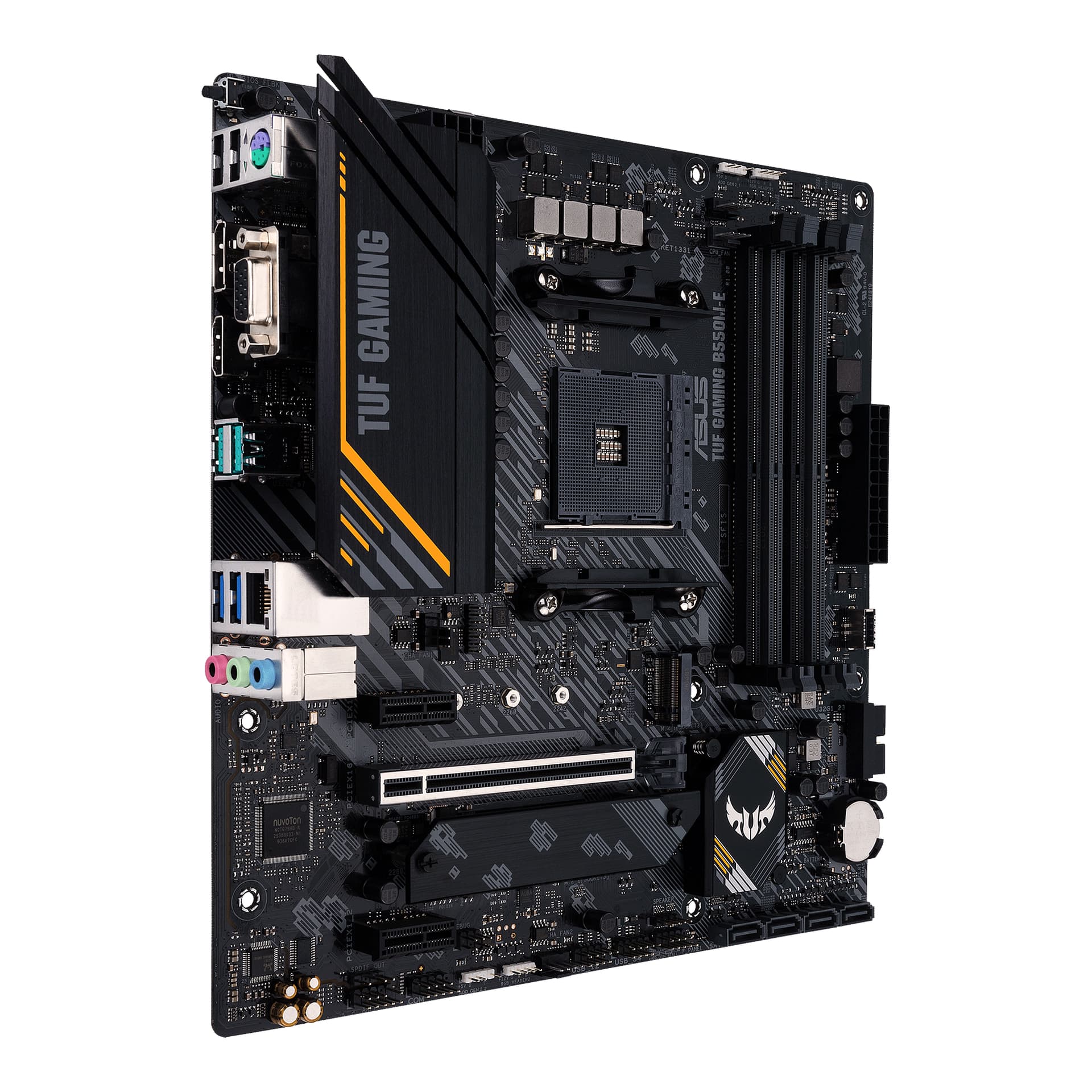 Placa de baza TUF GAMING B550M-E, Socket AM4 "90MB17U0-M0EAY0" — miniatură