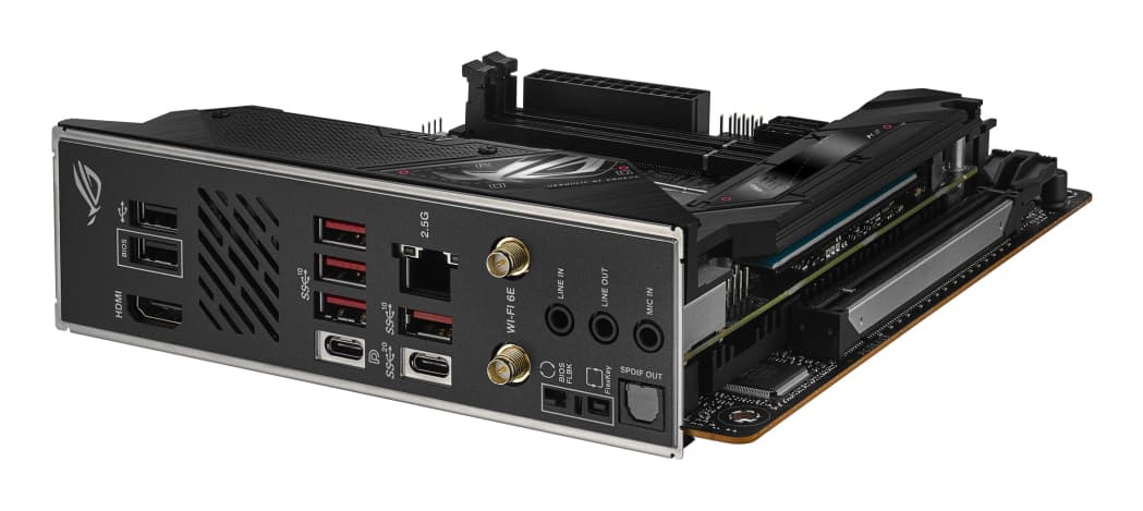 Placa de baza ROG STRIX B650E-I GAMING WIFI, AMD B650, socket AM5, mITX "90MB1BI0-M0EAY0" — miniatură