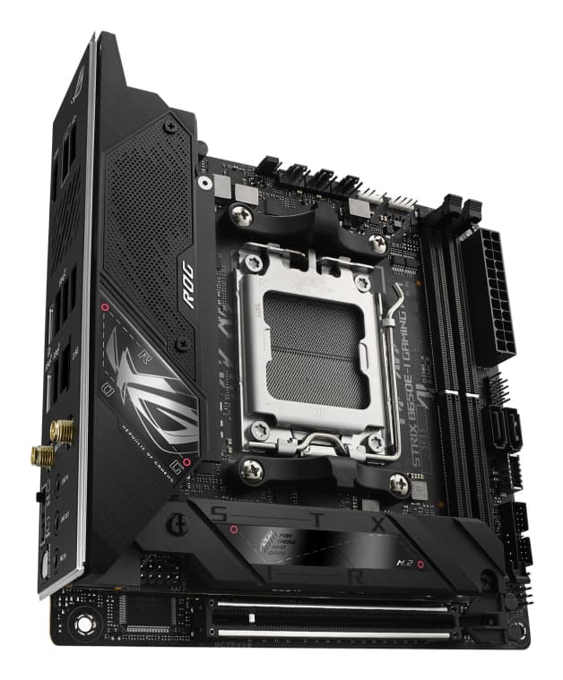 Placa de baza ROG STRIX B650E-I GAMING WIFI, AMD B650, socket AM5, mITX "90MB1BI0-M0EAY0" — miniatură
