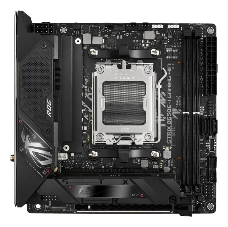 Placa de baza ROG STRIX B650E-I GAMING WIFI, AMD B650, socket AM5, mITX "90MB1BI0-M0EAY0" — miniatură