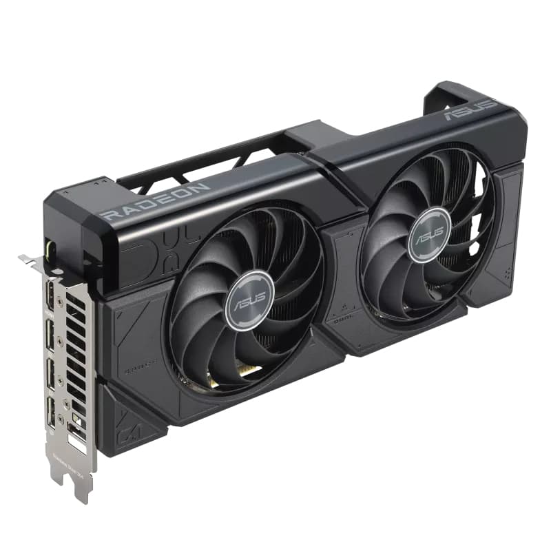 Placa video AMD Radeon RX 7800 XT Dual OC 16GB GDDR6 256bit "90YV0JJ1-M0NA00" — miniatură