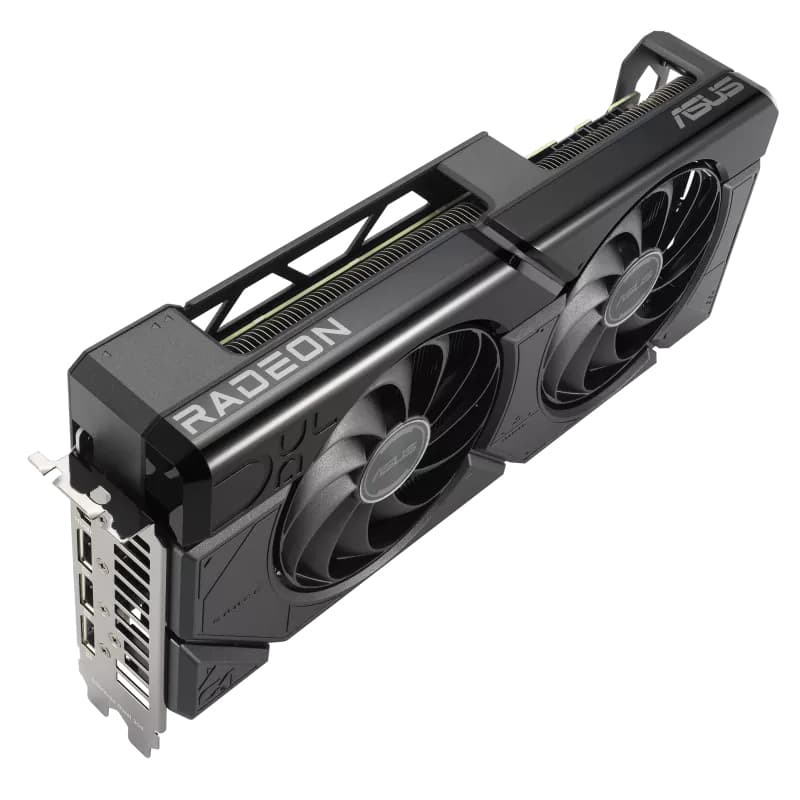 Placa video AMD Radeon RX 7800 XT Dual OC 16GB GDDR6 256bit "90YV0JJ1-M0NA00" — miniatură
