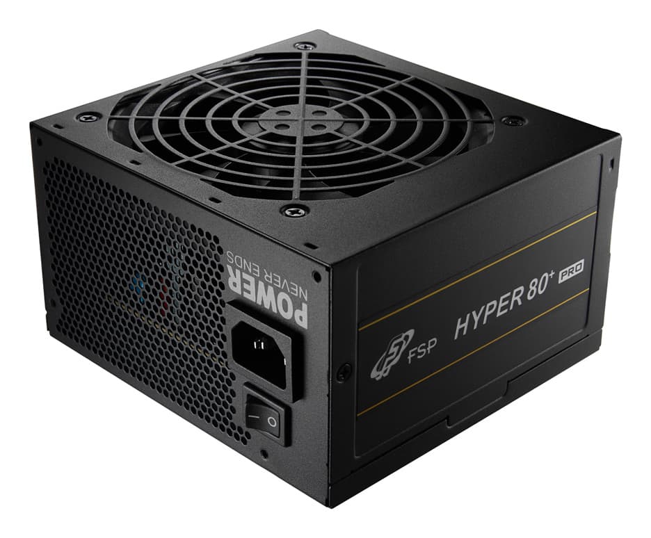 SURSA FORTRON HYPER 80+ PRO BKB, 550 W, ATX 12V V2.5, fan 120 mm x 1, 80 Plus, "9PA5509407"