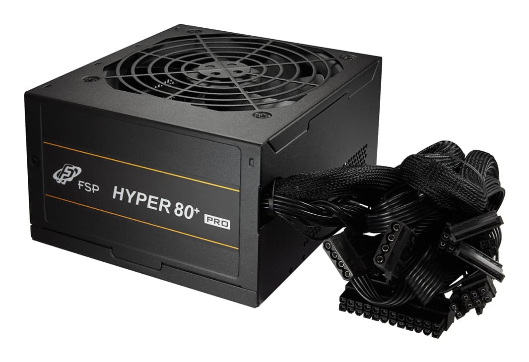 SURSA FORTRON HYPER 80+ PRO BKB, 550 W, ATX 12V V2.5, fan 120 mm x 1, 80 Plus, "9PA5509407" — miniatură