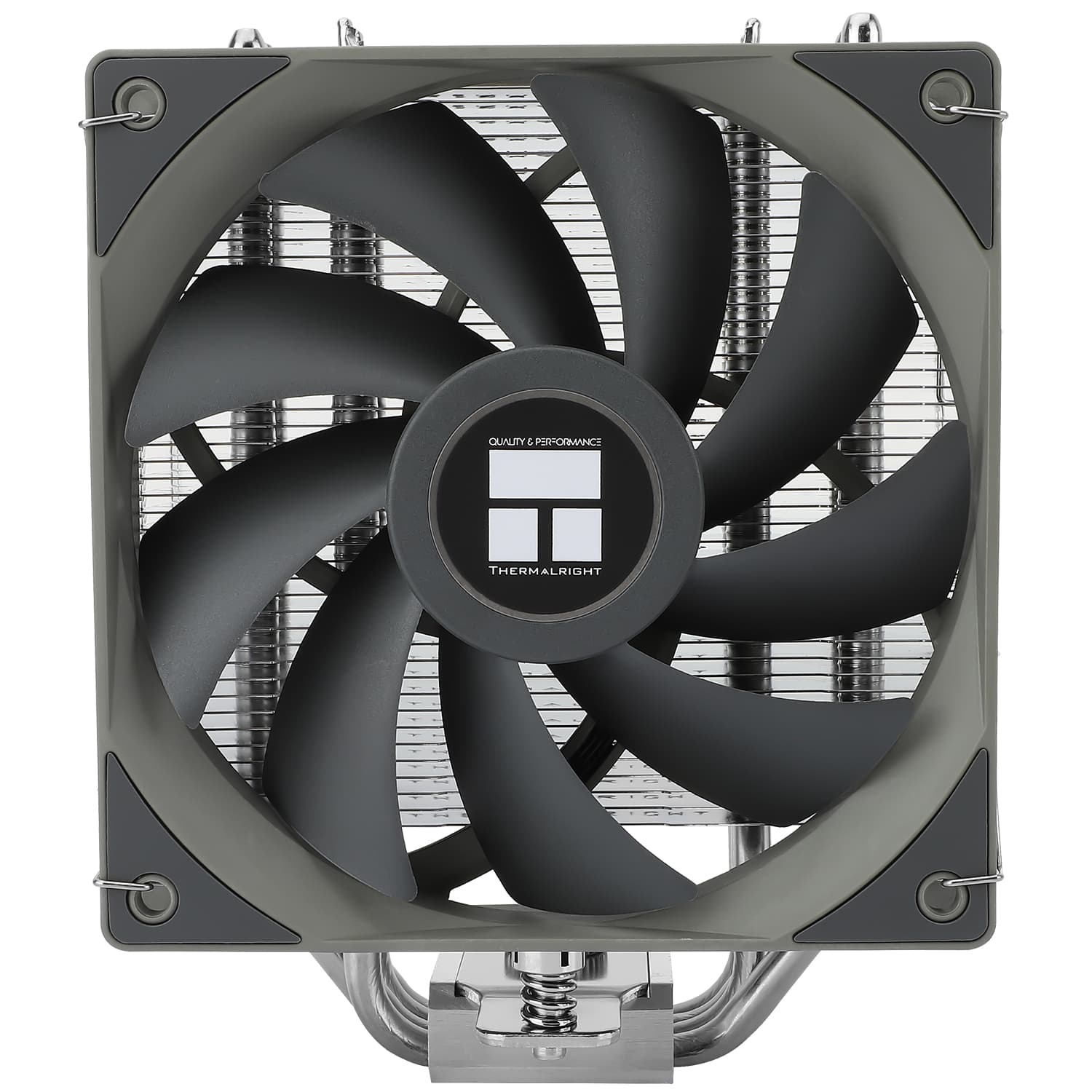 COOLER Thermalright "Assassin Spirit 120" skt. Intel si AMD, racire cu aer, vent. 120mm, 1500 rpm, 4 heatpipe, inaltime 154mm, fara LED, negru, argintiu,"Assassin Spirit 120 V2"