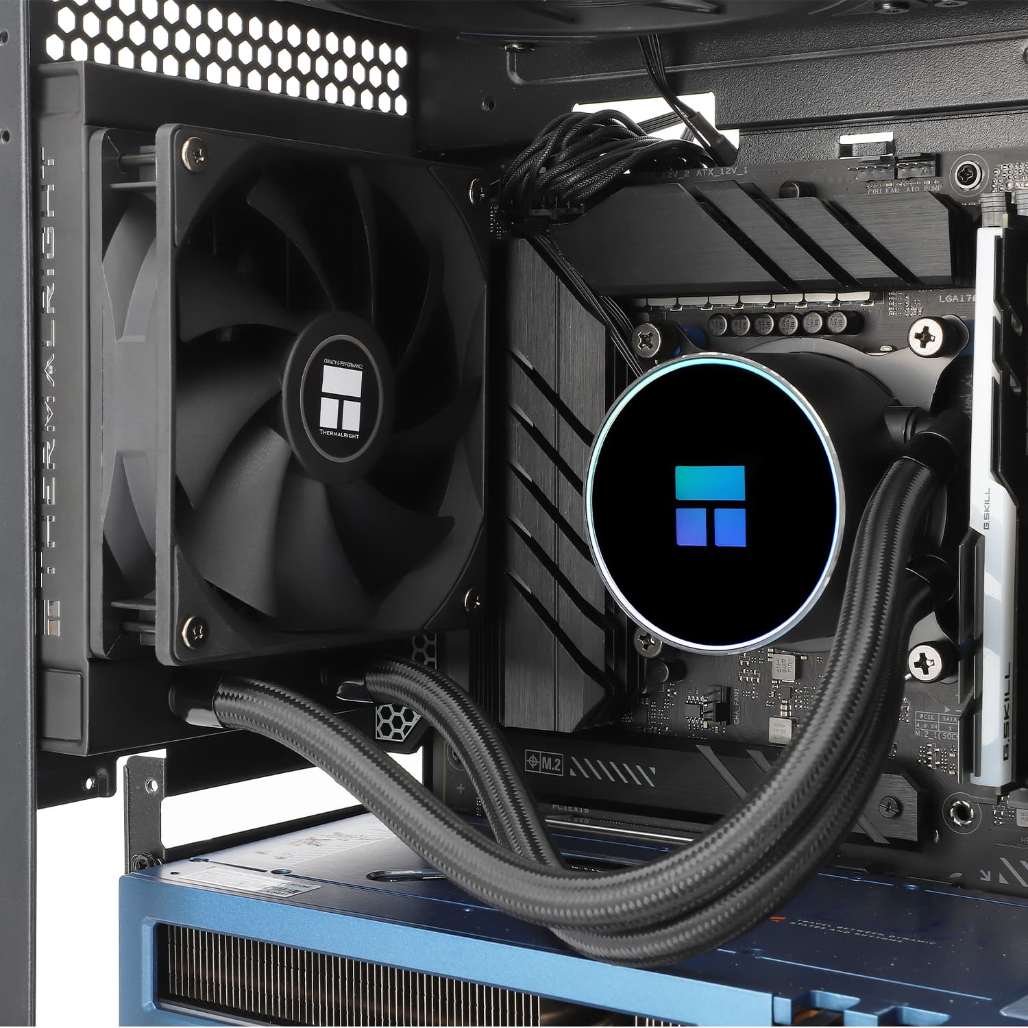 COOLER Thermalright "Frozen Magic 120 V2", skt. Intel si AMD, racire cu lichid, 120mm, 1500 rpm, fara LED, negru "Frozen Magic 120 V2" — miniatură