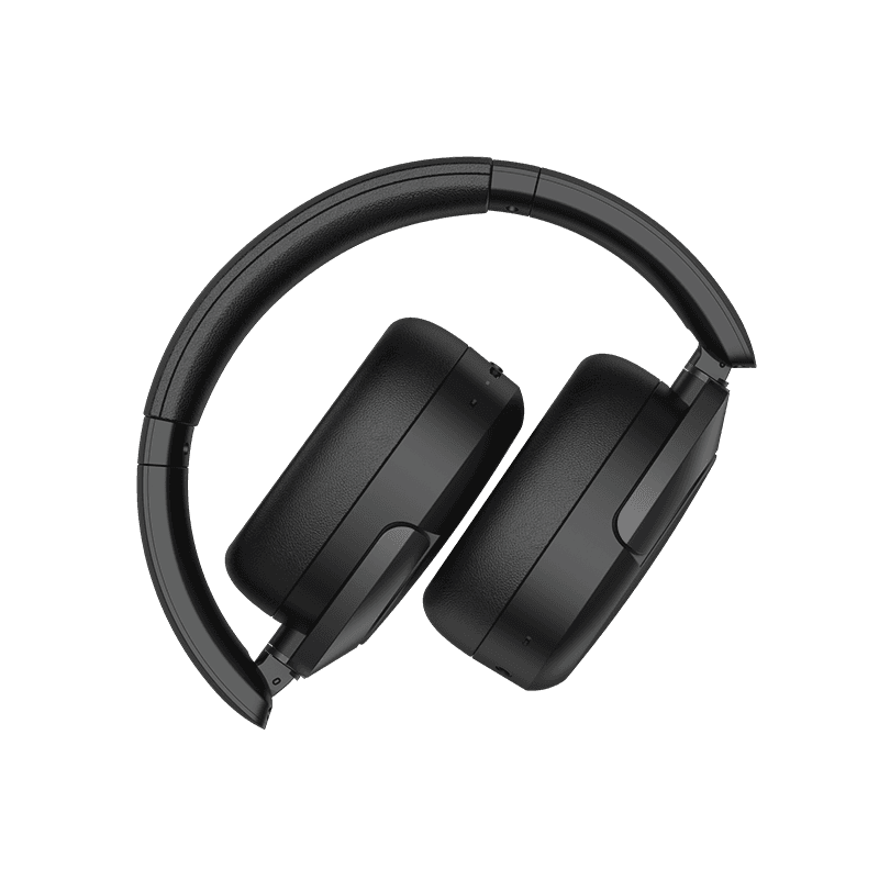 CASTI Edifier, wireless, cu fir, standard, utilizare multimedia, smartphone, microfon pe casca, conectare prin Bluetooth 5.4, USB-C, ANC, black, "W830NB-BK" — miniatură