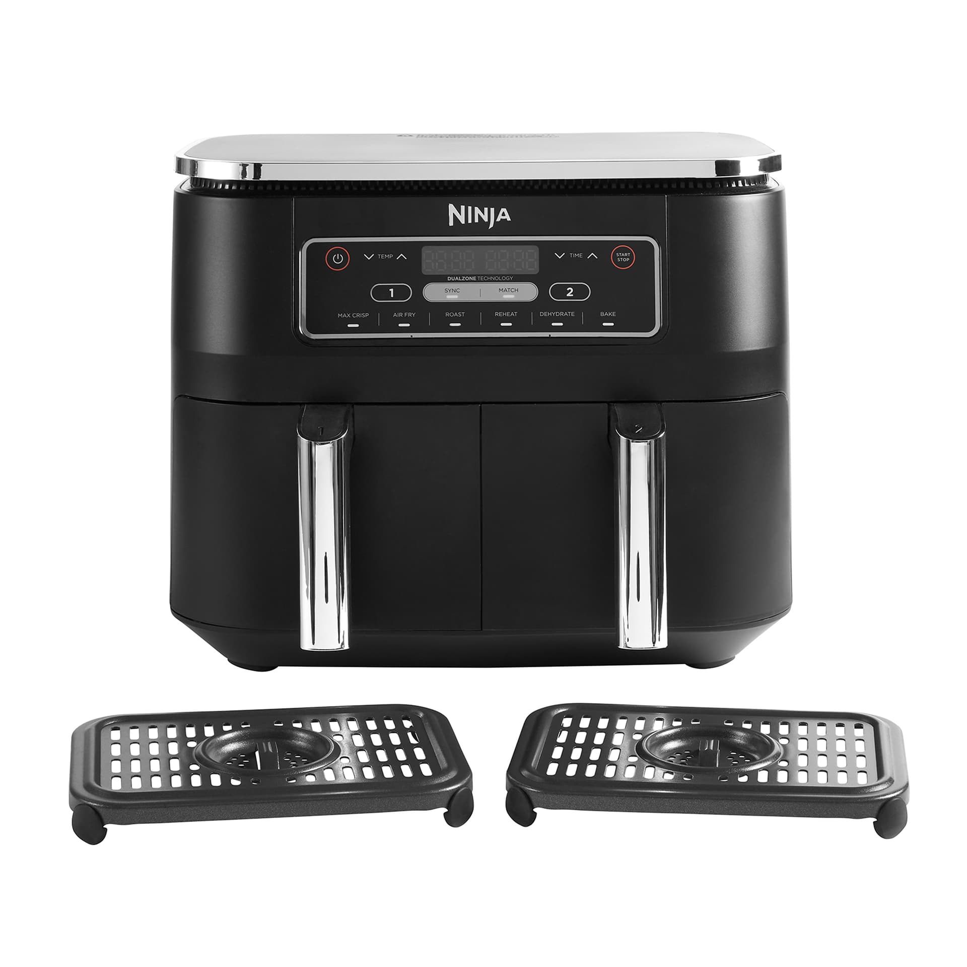 Ninja Air Fryer AF300EUR Dual 2470W 7.6L "AF300EUR" — miniatură
