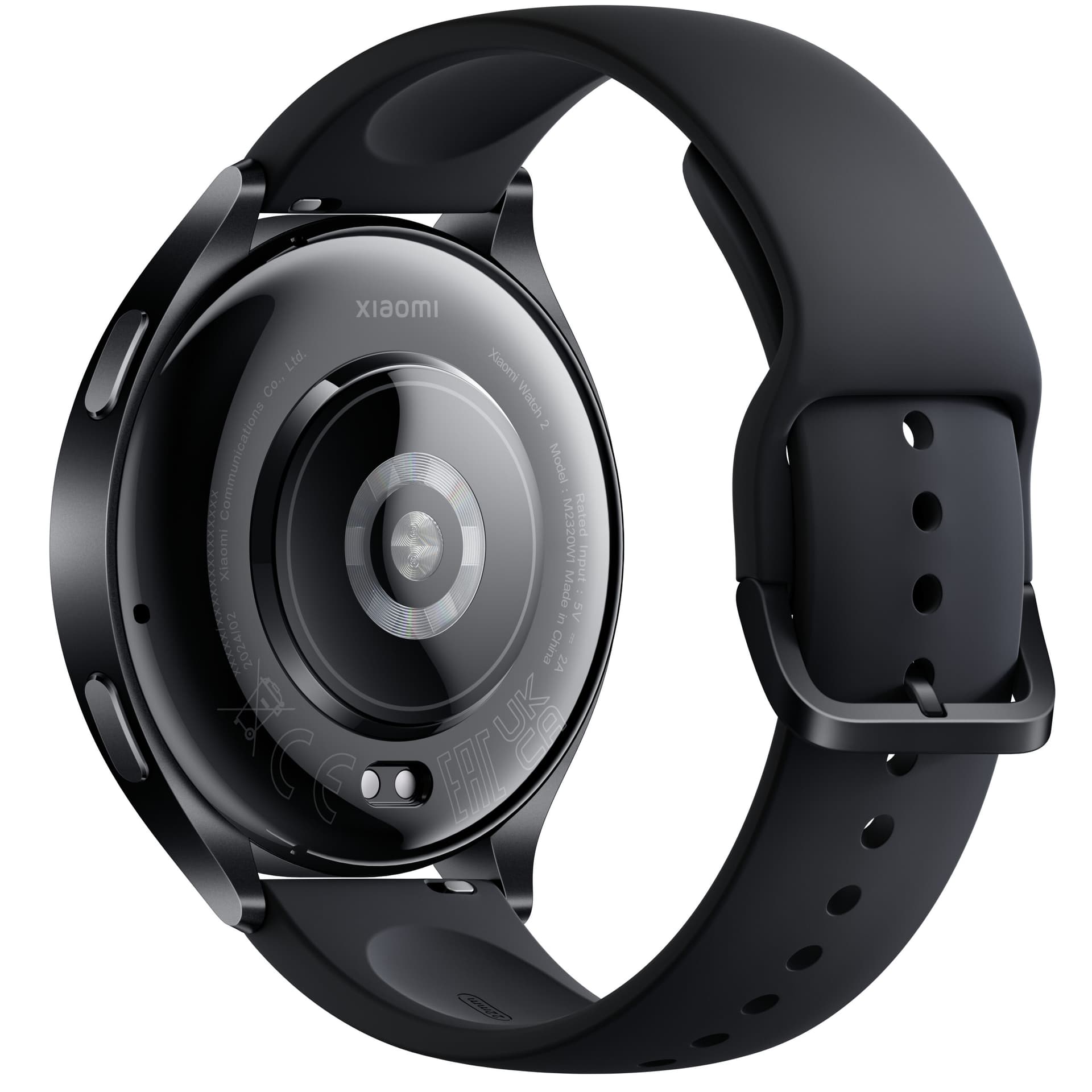 Smartwatch Watch 2 Case With Black TPU Strap Black "BHR8035GL" — miniatură