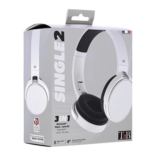 TNB SINGLE 2 Bluetooth headphones silver "CBSGL2SL"