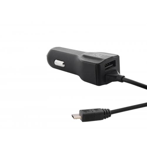 TnB 3A CAR CHARGER: microUSB Cable 110 cm + 15W USB-A PORT "CHBBCAR3A"