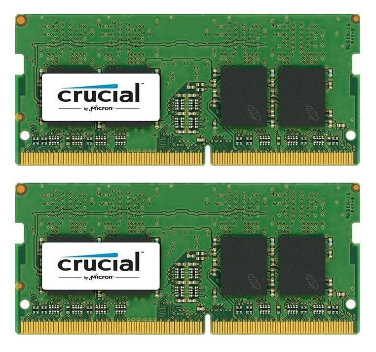 Memorie laptop memorie SODIMM DDR4 2400 mhz 16GB CL 17 Crucial (Kit of 2) "CT2K8G4SFS824A"