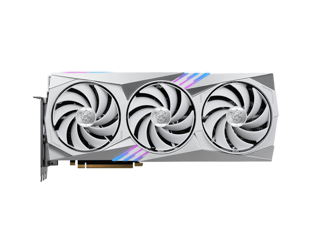 MSI GeForce RTX 4070 Ti GAMING TRIO WHITE 12G "GeForce RTX 4070 Ti GAMING TRIO WHITE 12G"