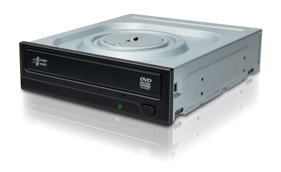 GH24NSD6 DVD-Writer Internal SATA black "GH24NSD6.ASAR10B" — miniatură