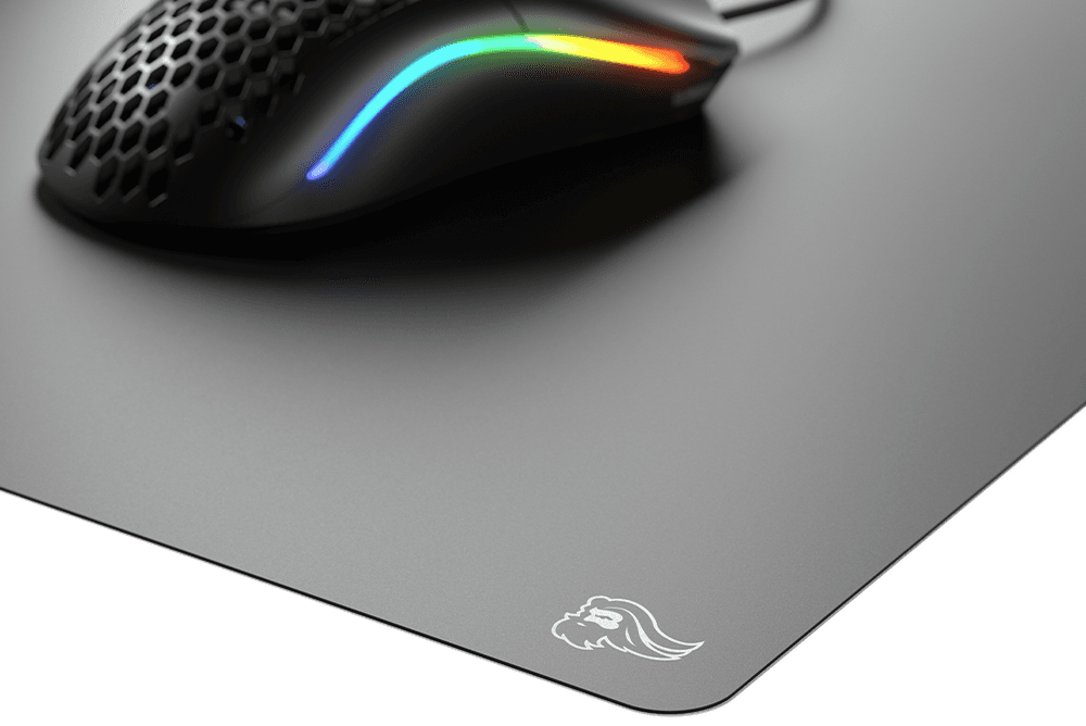 Glorious Mousepad Elements AIR, 380 x 430mm, 0.5mm, Negru "GLO-MP-ELEM-AIR" — miniatură