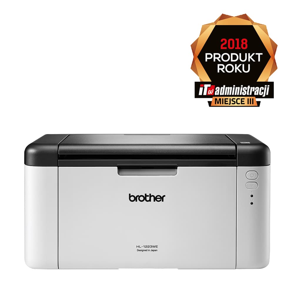 Imprimanta Laser Mono Brother HL-1223WE, A4, Functii: Imprimare, Viteza de Printare Monocrom: 20ppm, Viteza de printare color: , Conectivitate:USB|Wifi, Duplex:Nu, ADF:Nu(incl.TV 11lei) "HL1223WEYJ1" — miniatură