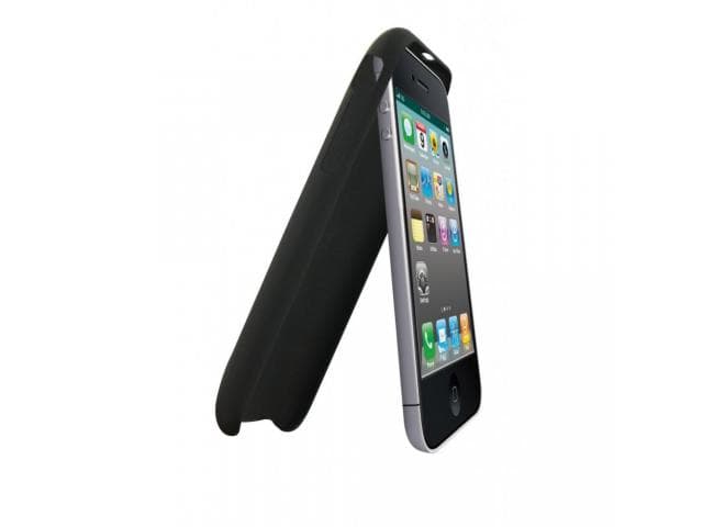 TnB  COVER FOR IPHONE4G BLK+SCREEN PROTE "IPH48B"
