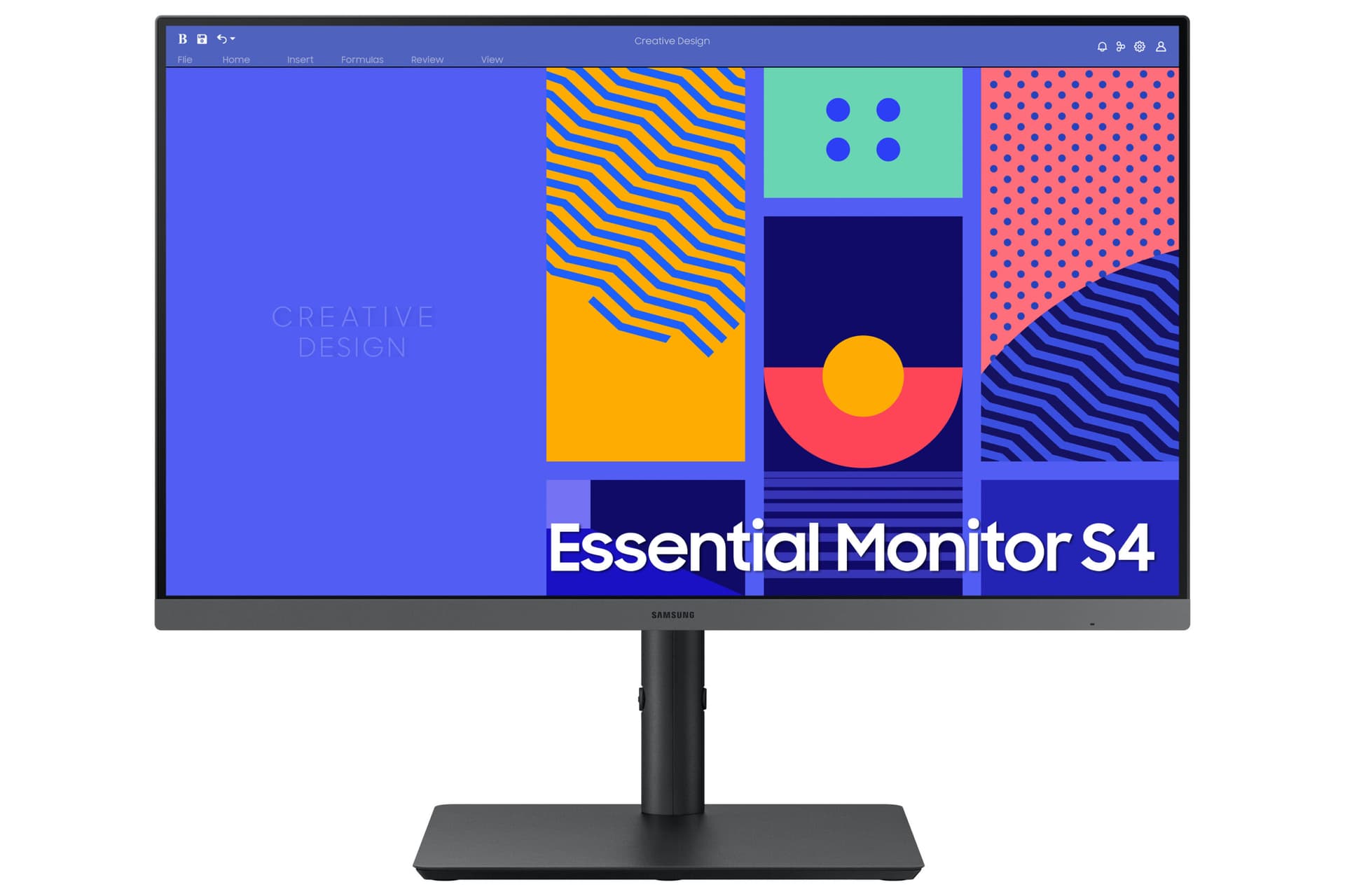 Monitor LED Monitor 24 inches LS24C432GAUXEN IPS 1920x1080 FHD 16:9 1xD-sub 1xHDMI 1xDP 4xUSB 3.0 4ms 100Hz HAS+PIVOT flat 3 years on-site "LS24C432GAUXEN" — miniatură
