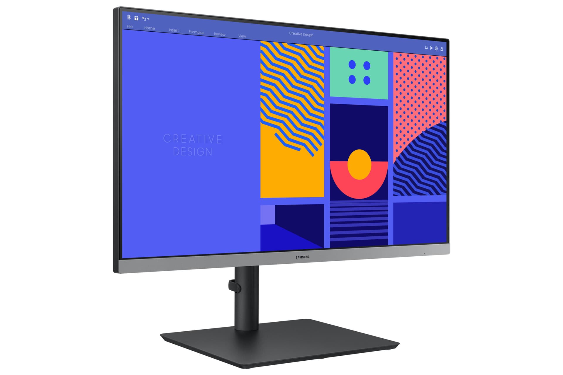 Monitor LED Monitor 24 inches LS24C432GAUXEN IPS 1920x1080 FHD 16:9 1xD-sub 1xHDMI 1xDP 4xUSB 3.0 4ms 100Hz HAS+PIVOT flat 3 years on-site "LS24C432GAUXEN" — miniatură