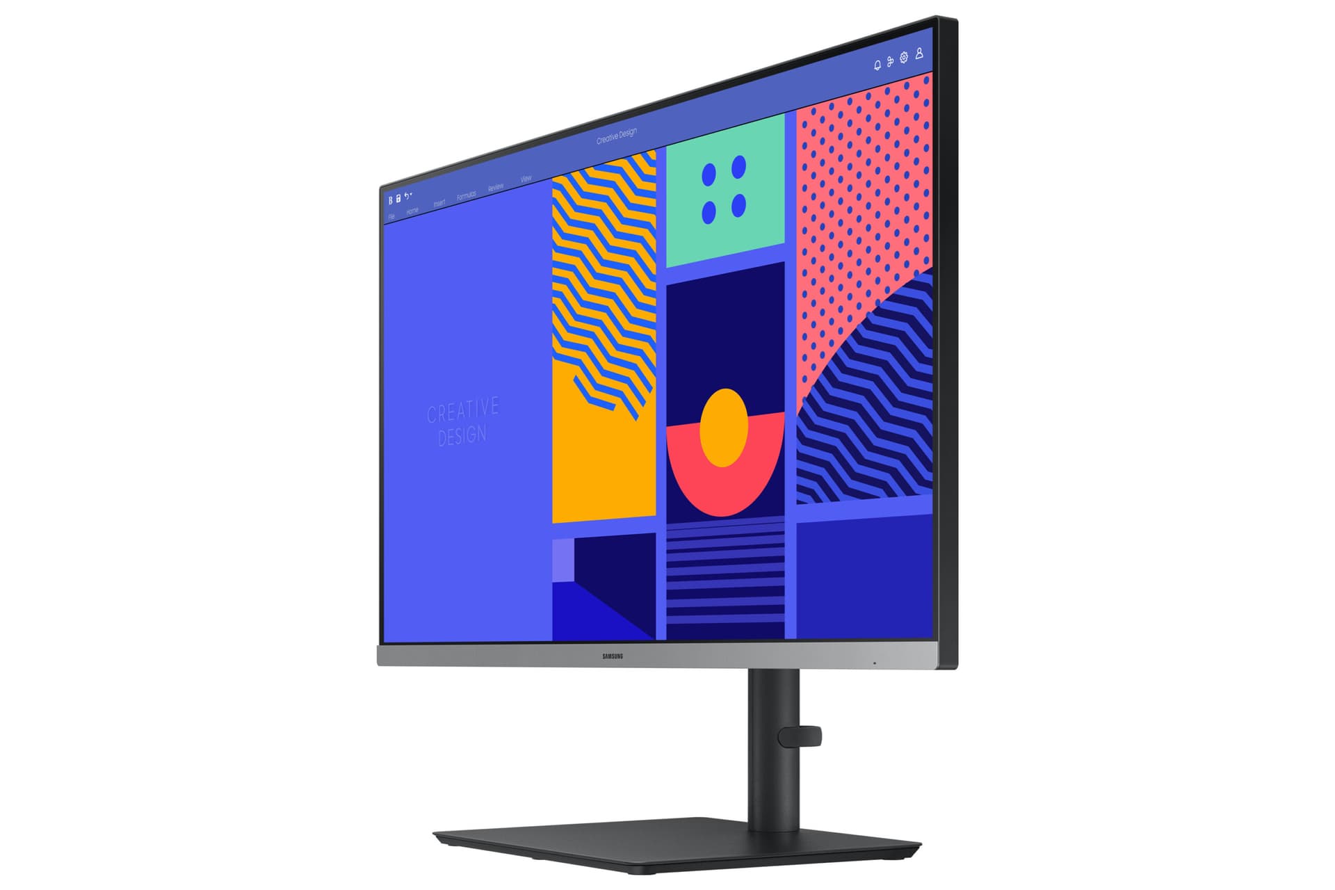 Monitor LED Monitor 27 inches LS27C432GAUXEN IPS 1920x1080 FHD 16:9 1xD-sub 1xHDMI 1xDP 4xUSB 3.0 4ms 100Hz HAS+PIVOT flat 3 years on-site "LS27C432GAUXEN" — miniatură