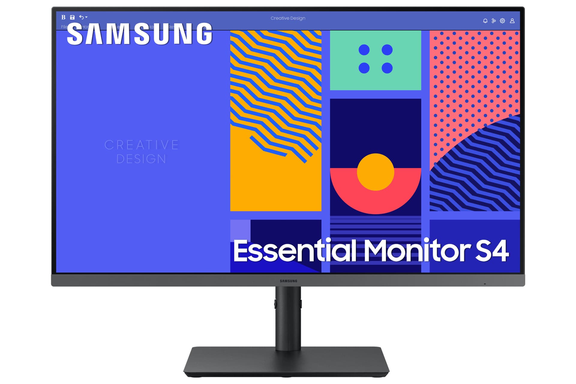 Monitor LED Monitor 27 inches LS27C432GAUXEN IPS 1920x1080 FHD 16:9 1xD-sub 1xHDMI 1xDP 4xUSB 3.0 4ms 100Hz HAS+PIVOT flat 3 years on-site "LS27C432GAUXEN" — miniatură