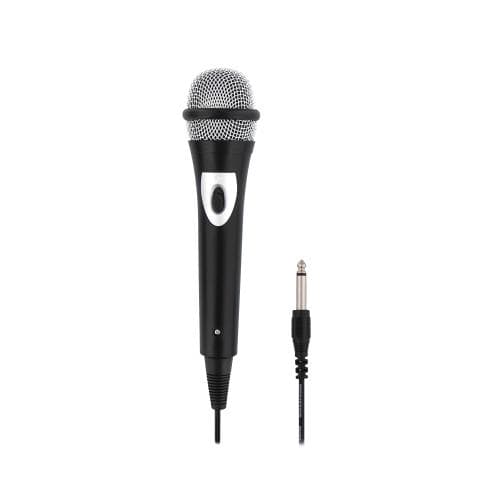 TNB Unidirectionnal 6,35mm jack microphone + 3,5mm jack adapter "MICBK"