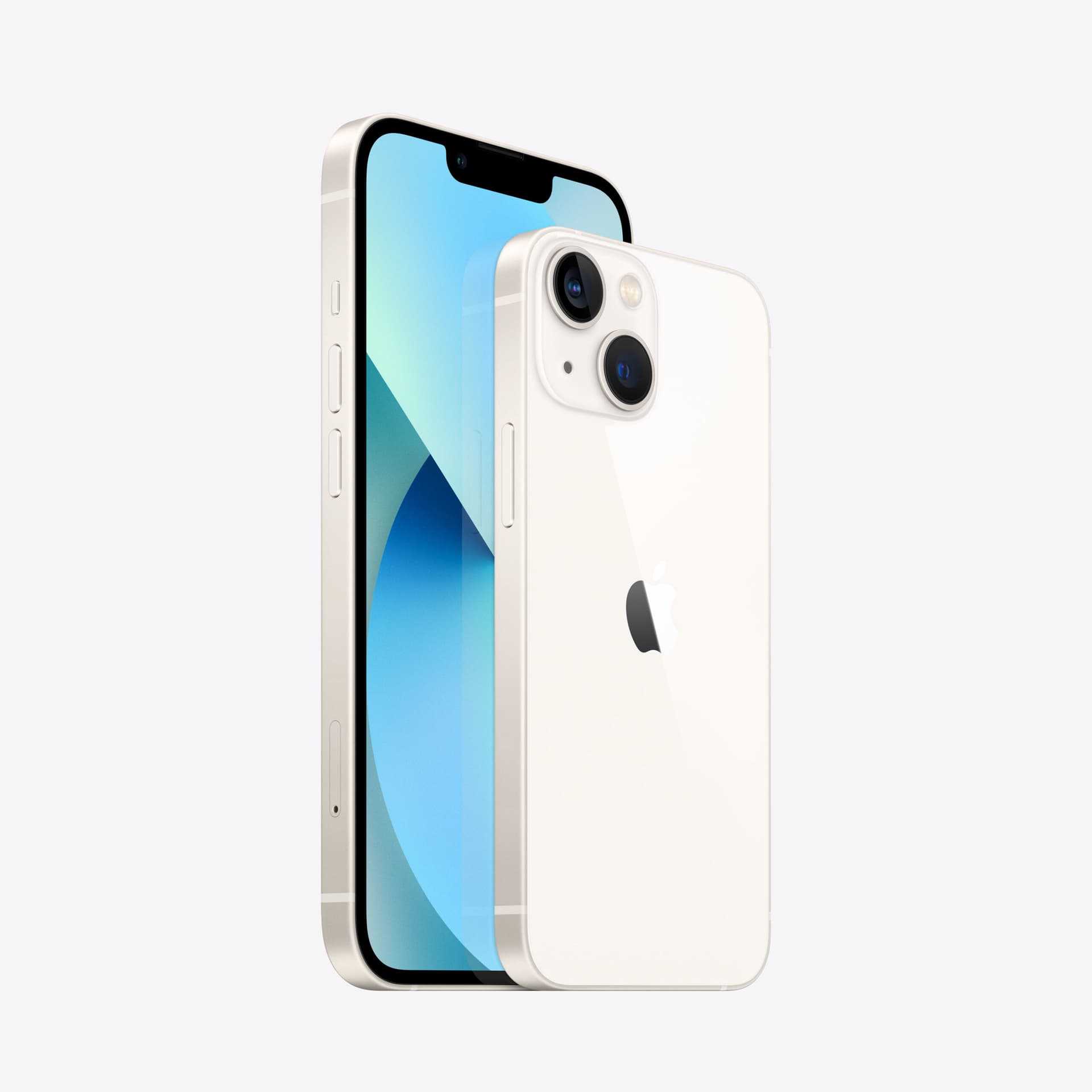 Smartphone iPhone 13 5G, 128GB, White "MLPG3" — miniatură