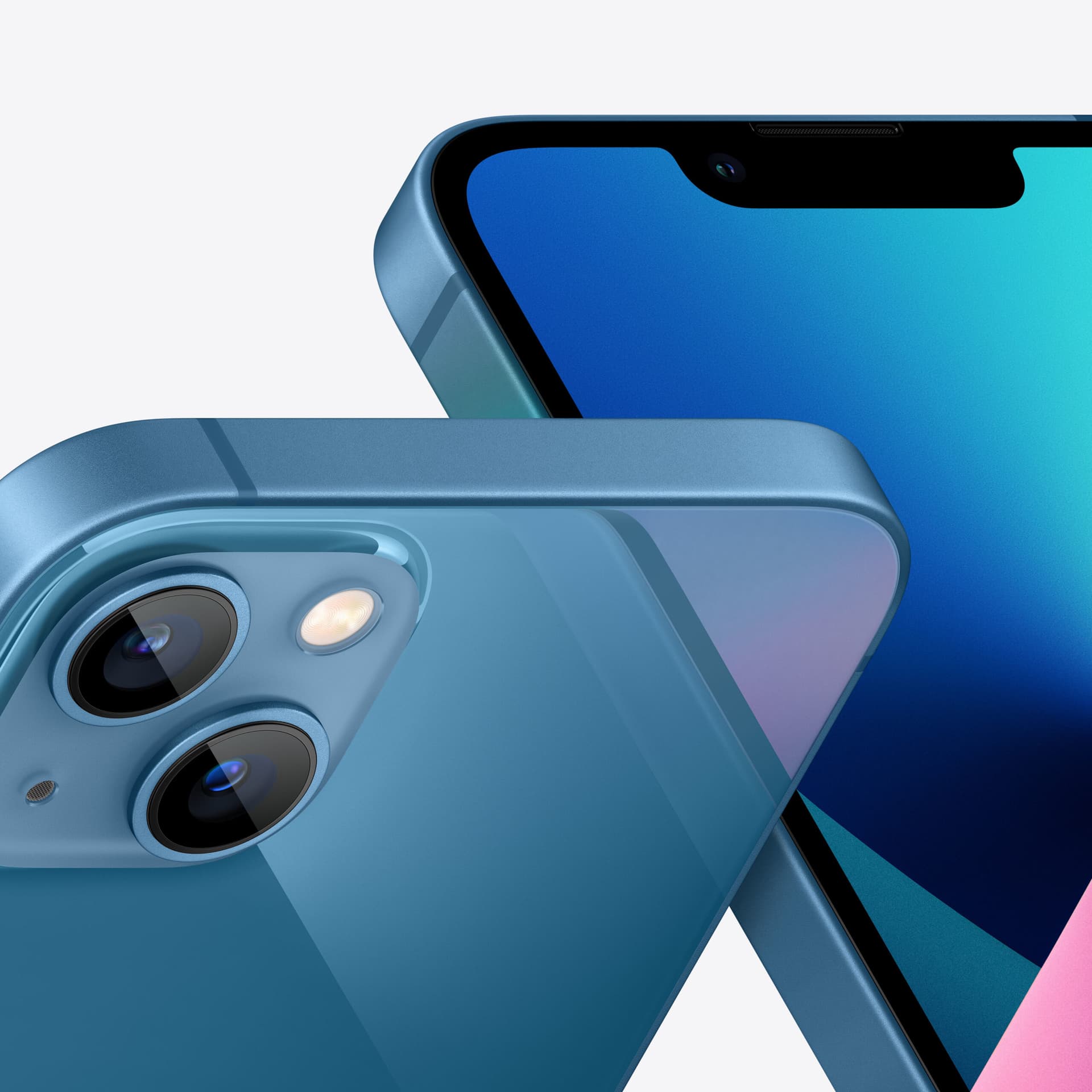 Smartphone iPhone 13 5G, 128GB, Blue "MLPK3" — miniatură