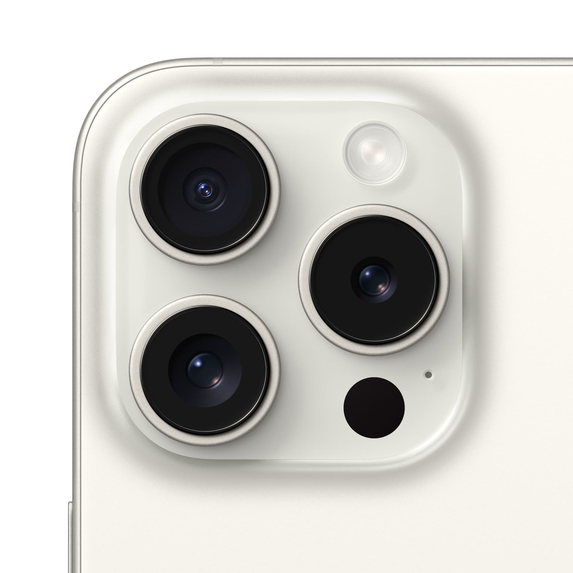 Smartphone iPhone 15 Pro 256GB 8GB RAM 5G White Titanium "MTV43" — miniatură