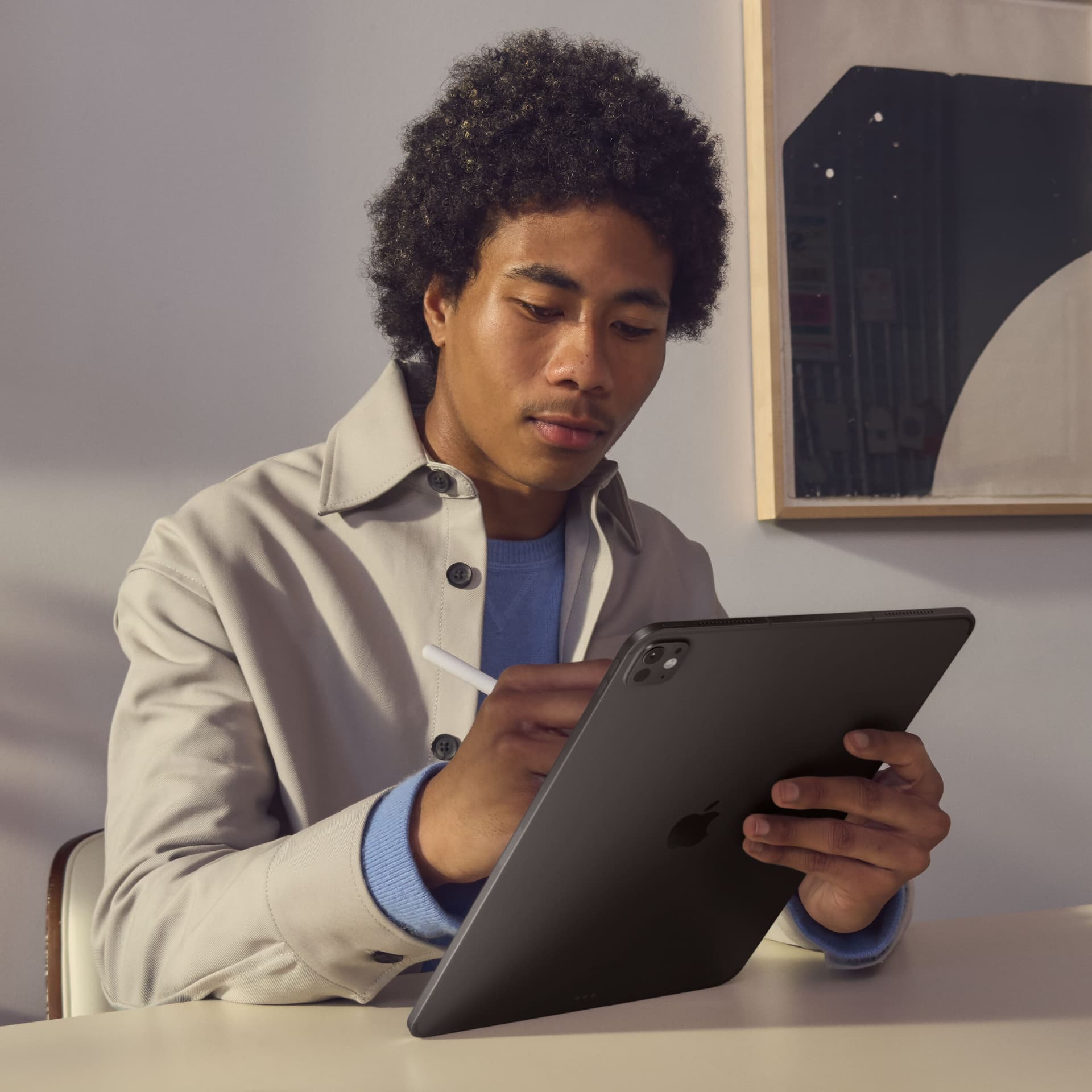 Tableta iPad Pro (2024) 11" 512GB WIFI Space Black "MVVC3" — miniatură