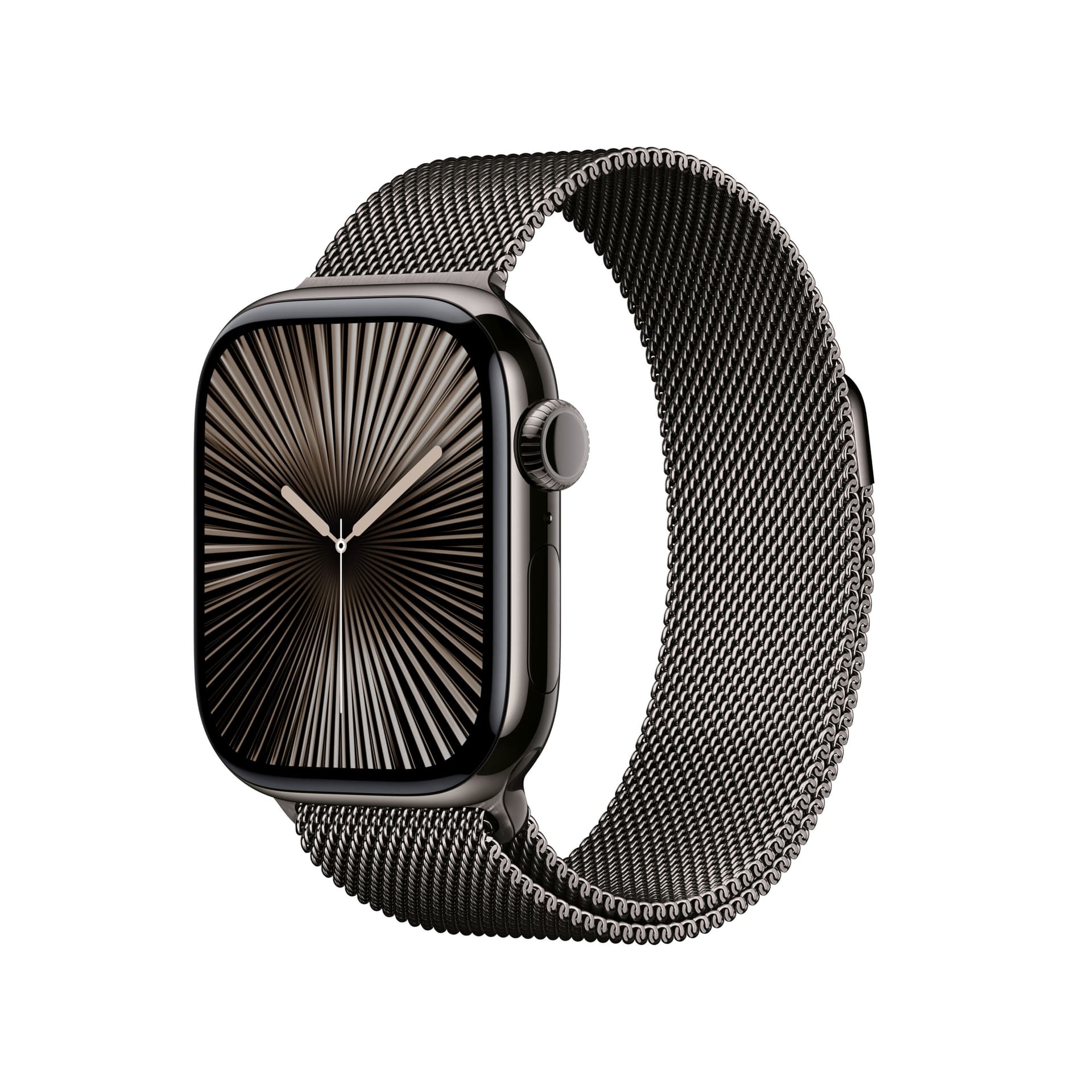 Smartwatch Watch 10 GPS + Cellular, Carcasa Titanium Slate Case 42mm, Milanese strap slate "MX053"