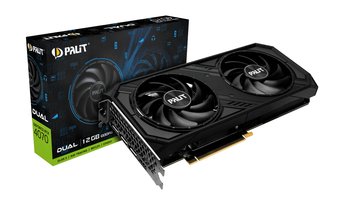Palit GeForce RTX 4070 Dual 12GB GDDR6 "NE64070019K9-1048D"