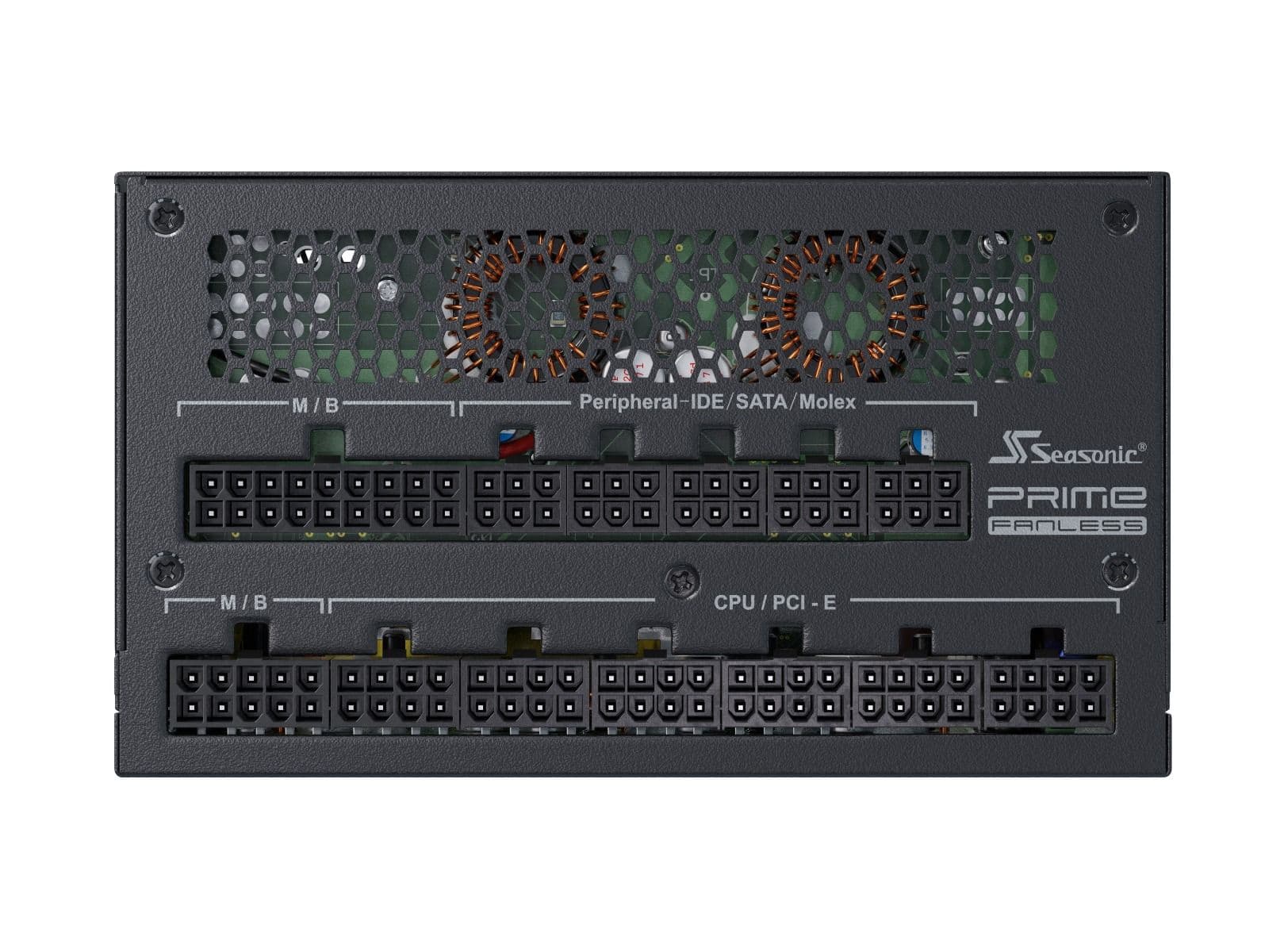 Sursa Seasonic PRIME FANLESS TX-700 700W PC power supply&nbsp;(black, 4x PCIe, cable management) "PRIME-TX-700" — miniatură