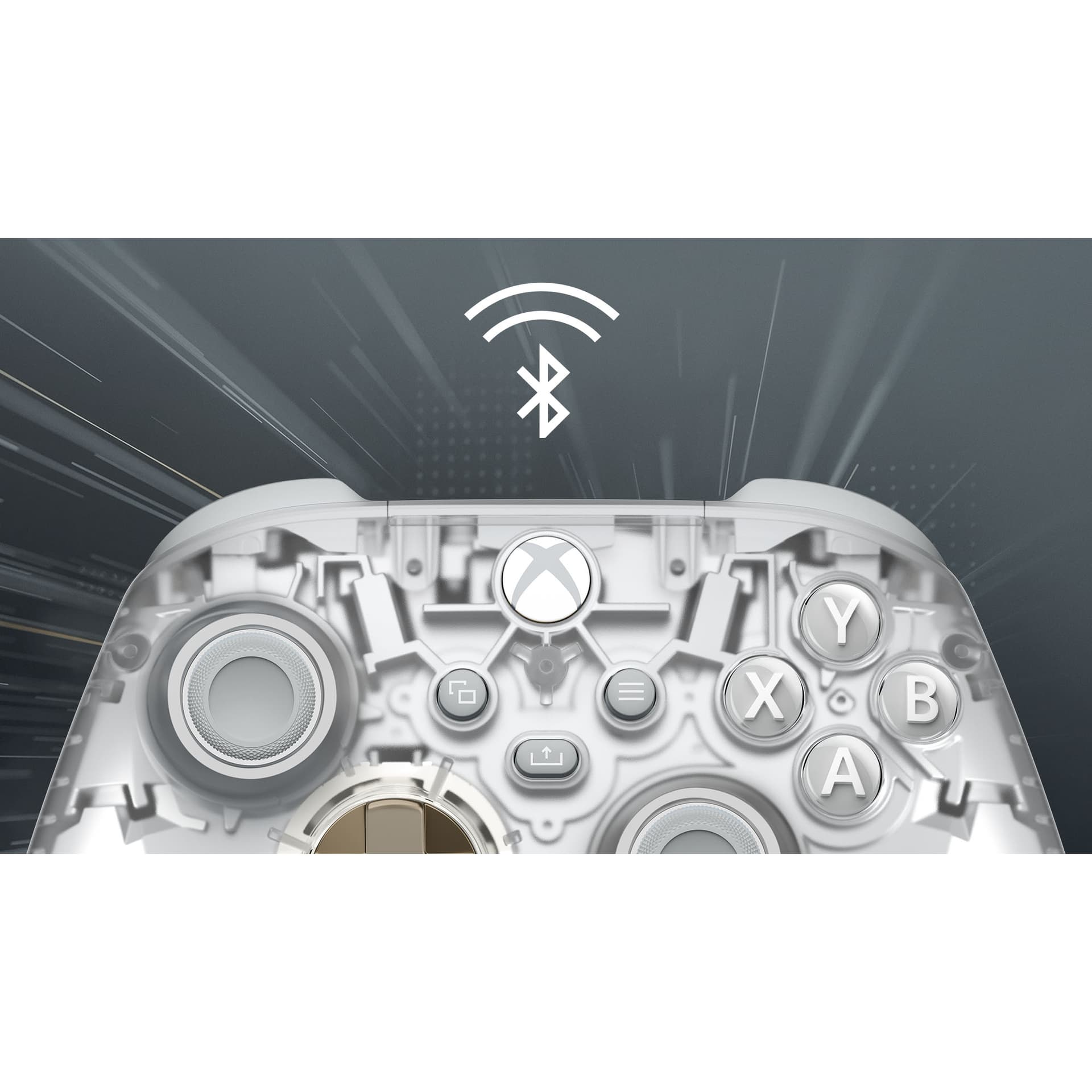 MICROSOFT XBOX Wireless Controller Ghost Cipher Special Edition "QAU-00158" — miniatură
