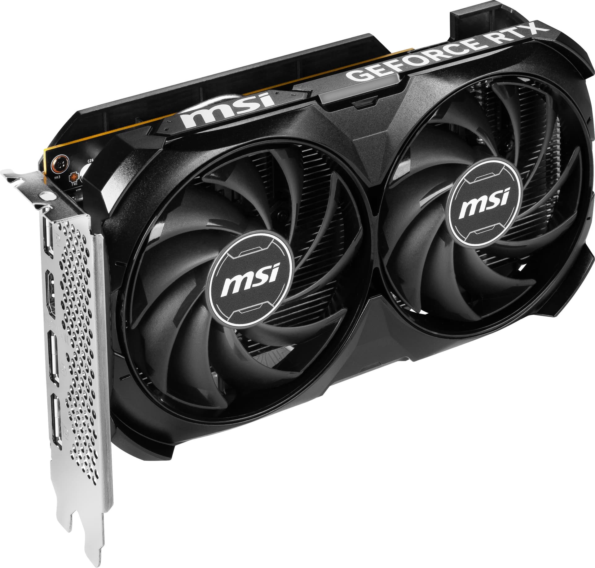 Placa video nVidia GeForce RTX 4060 VENTUS 2X Black OC 8GB GDDR6 128bit "RTX 4060 VENTUS 2X BLAC" — miniatură