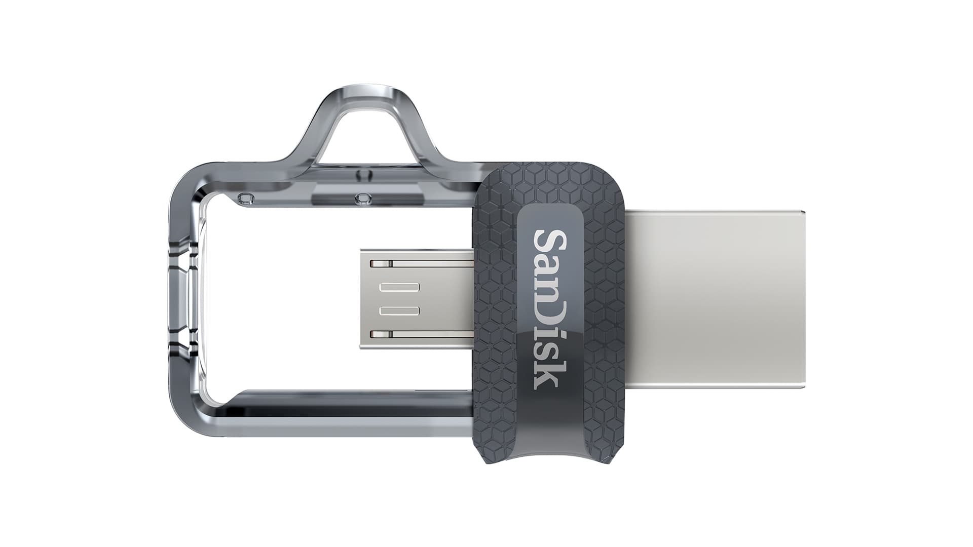 Memorie USB SanDisk ULTRA DUAL DRIVE SDDD3-016G-G46,Ultra Dual Drive M3.0 USB 3.0/Micro USB Flash Drive, 16GB usb 3.0, 16GB, 130MB/s "SDDD3-016G-G46" — miniatură