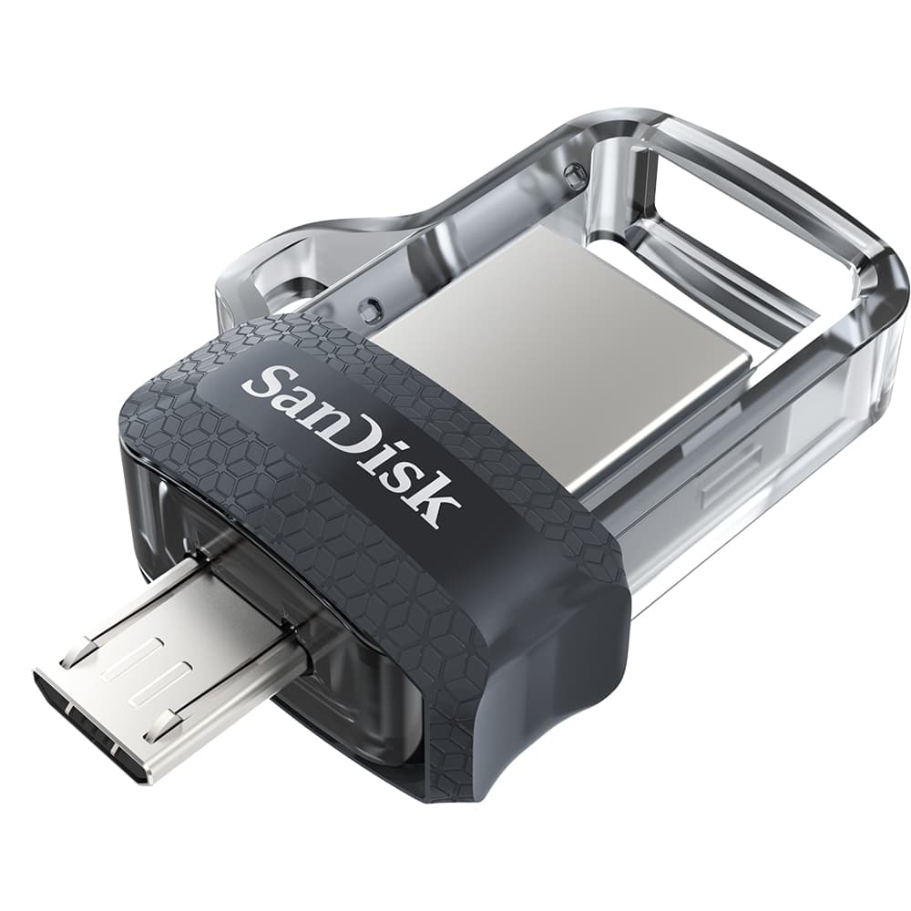 Memorie USB SanDisk ULTRA DUAL DRIVE SDDD3-016G-G46,Ultra Dual Drive M3.0 USB 3.0/Micro USB Flash Drive, 16GB usb 3.0, 16GB, 130MB/s "SDDD3-016G-G46"