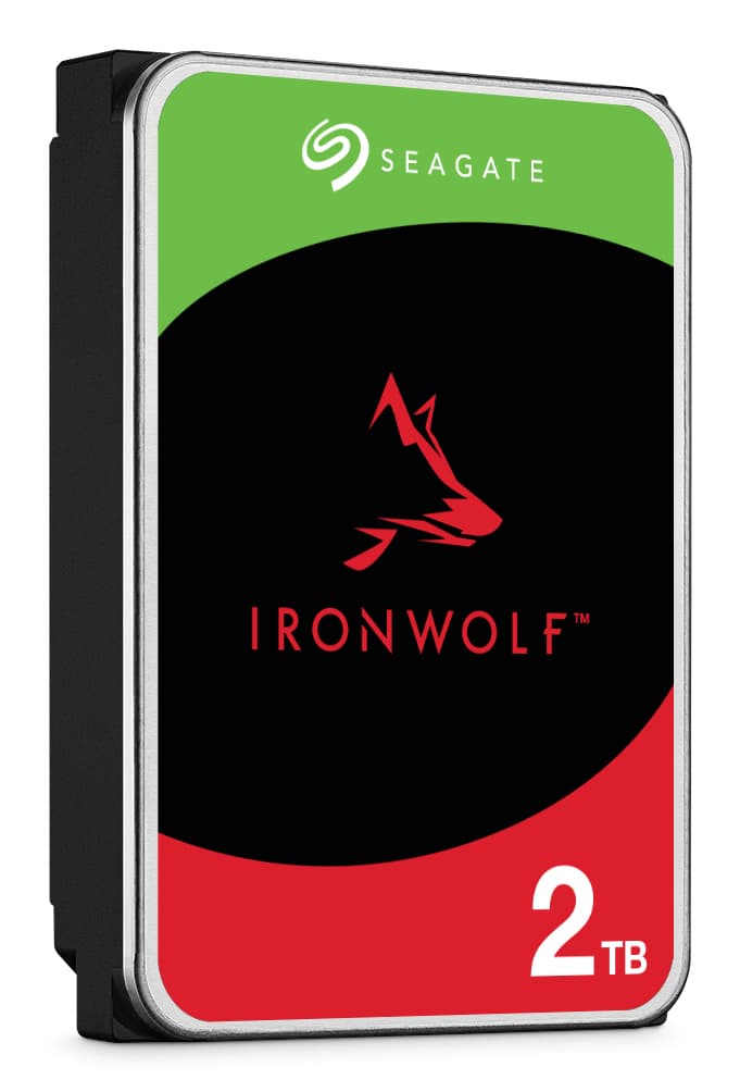 Bundle SEAGATE NAS HDD 2TB IronWolf 5400rpm 6Gb/s SATA 256MB cache 3.5inch "ST2000VN003_B2" — miniatură