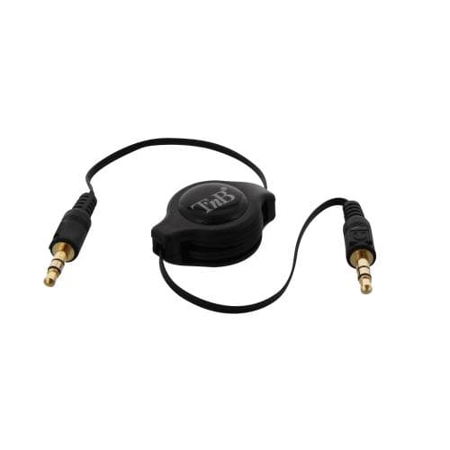 TNB Retractable jack cable 3.5mm / 3.5mm "TBJACK1"