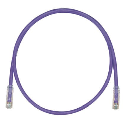 PANDUIT Copper Patch Cord Cat 6 Violet LSZH UTP Cable 5 Meter "UTPSP5MVLY"