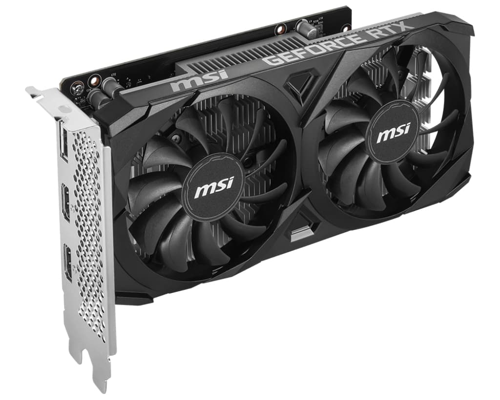 Placa video nVidia GeForce RTX 3050 VENTUS 2X OC 6GB, GDDR6, 96bit "V812-015R" — miniatură