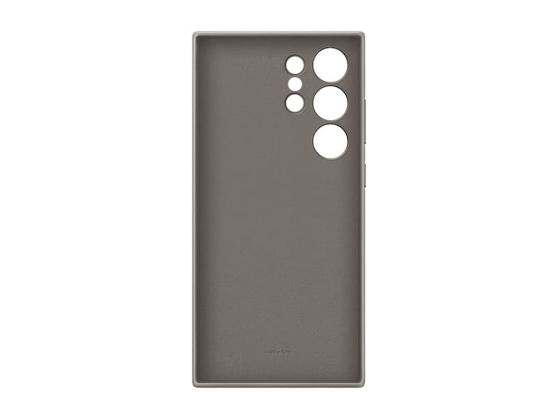 Husa Husa de protectie Samsung Vegan Leather Case pentru Galaxy S24 Ultra, TAUPE "VX6974994161198" — miniatură