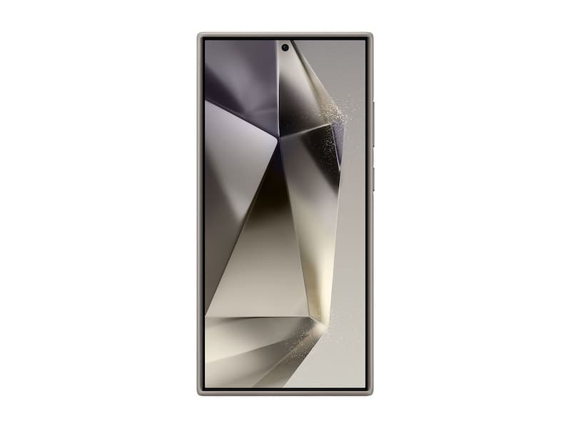 Husa Husa de protectie Samsung Vegan Leather Case pentru Galaxy S24 Ultra, TAUPE "VX6974994161198" — miniatură