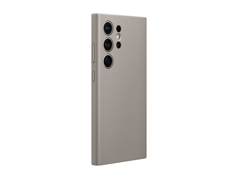Husa Husa de protectie Samsung Vegan Leather Case pentru Galaxy S24 Ultra, TAUPE "VX6974994161198" — miniatură